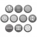 Westcott Pattern Gobo Pack for Optical Spot by Lindsay Adler (10-pack) Westcott Pattern Gobo Pack for Optical Spot by Lindsay Adler (10-pack)